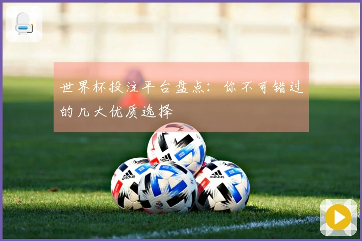 世界杯投注平台盘点:你不可错过的几大优质选择