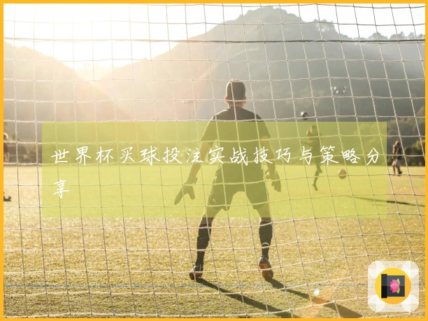 世界杯买球投注实战技巧与策略分享