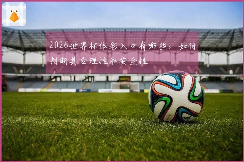 2026世界杯体彩入口有哪些，如何判断其合理性和安全性